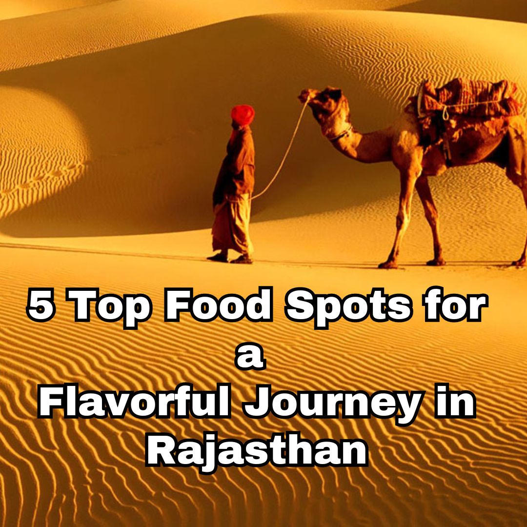 5 Top Food Spots for a  Flavorful Journey in Rajasthan